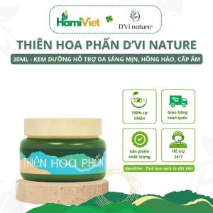 Dưỡng da thiên hoa phấn D’Vi nature giúp da sáng mịn hồng hào cấp ẩm cho da và se khít lỗ chân lông từ thảo dược