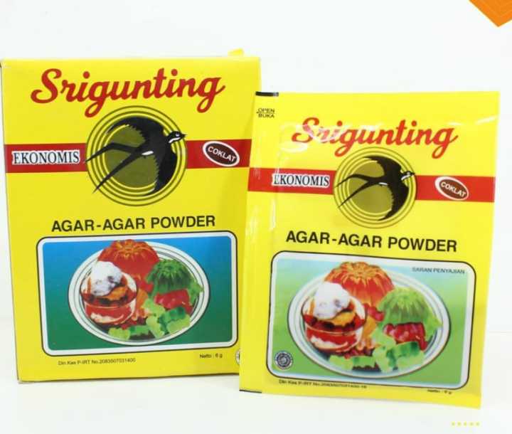 Agar Agar Swallow/Agar Agar Murah /Jelly Bubuk/Agar Agar Powder [ isi 10 pcs]/Cod