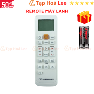 Điều khiển điều hòa Samsung Mã 01 Inverter DB93-14195F remote máy lạnh Samsung - Tặng kèm pin - Tạp Hoá Lee