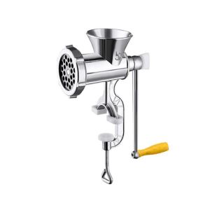 FIRST SONG Non-Slip Manual Meat Grinder Stable Hand Crank Meat Mincer Effortless Household Sausage Maker Cooking