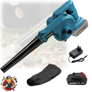 Makita เครื่องเป่าลมไร้สาย 2in1 เป่าลม-ดูดฝุ่น แบตเตอรี่ 18V/199V แรงลม 20000 RPM พร้อมแบต 2 ก้อนและอุปกรณ์ครบชุด