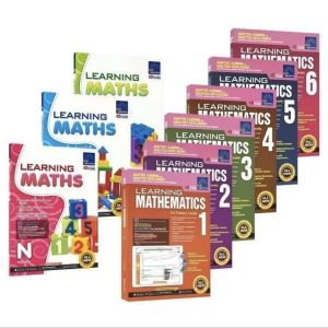 9 Books/SAP Learning Mathematics 3 Exercise Books+6 Textbooks Educational Books