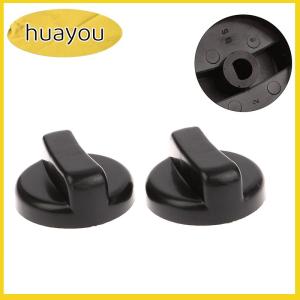 huayou 2PCS 8mm General Plastic Handle Gas Stove Replacement Control Switch Knob Range Oven Knob For Benchtop
