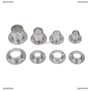 [COD] jiameitan ที่วางหลอดแก้วสแตนเลสสำหรับตู้เสื้อผ้าอุปกรณ์เฟอร์นิเจอร์ครัวเรือนที่วางท่อกลมผ้าม่าน