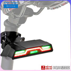 Đèn Led Hậu Xe Đạp 6 Chế Độ Sáng Cảnh Báo An Toàn Ban Đêm Sạc Điện Usb Sáng Liên Tục 40h Chống Nước MLH