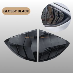 READY STOCK ! Honda City Gn2 2020-2025 New City Sedan/ City Hatchback Window Triangle Cover Glossy Black Sporty Look Car