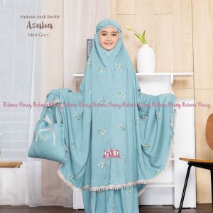 Mukena Anak Bordir Azalea Tas Sajadah
