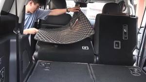 secr Rear Trunk Mat Car Trunk Leather Mats Rear Boot Liner Styling  Protector Tray For Haval H9 2015-2021 2022 2023 2024 Accessories H5K8Q