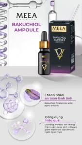 CHÍNH HÃNG _ Tinh Chất Bakuchiol Ampoule V2 Meea Organic Chăm Sóc Da Mặt làm đẹp da phục hồi da hư tổn nuôi dưỡng da trẻ hoá da cấp ẩm chuyên sâu cho da mặt