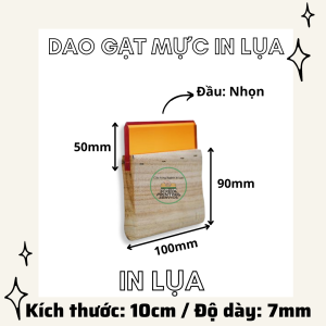 Dao gạt mực in lụa dày 7mm độ cứng 70 độ (Mềm)