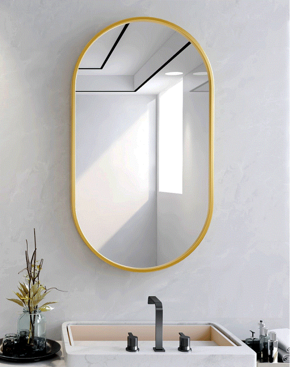 Bathroom mirror vanity mirror makeup mirror Vanity mirror Round mirror ...