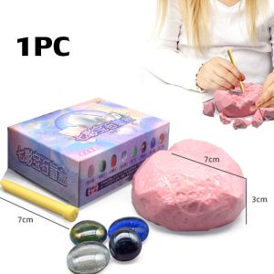 【Zdandan】ของเล่นขุดอัญมณี ขุดฟอสซิล Heart Gem  Box ของเล่นเด็ก