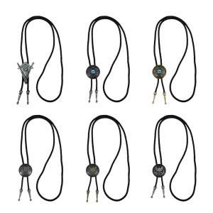 Phương Tây Theo Chủ Đề Bolo Tie Vòng Cổ Với Kim Loại mắt quỷ dây bằng da mặt dây chuyền Cà Vạt Cà Vạt Cho Giản Dị Và trang phục dự tiệc