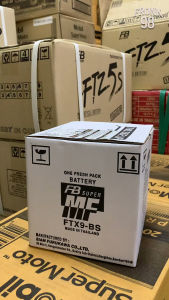 FB แบตเตอรี่ รุ่น FTX9-BS (12V 8.4AH) แบบแห้งแยกน้ํา (สําหรับรถจักรยานยนต์)