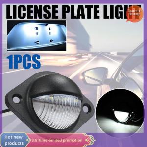 Graceful 1pcs 12V LED Number License Plate Light สำหรับรถยนต์เรือรถจักรยานยนต์รถบรรทุกรถบรรทุก RV รถบรรทุกรถพ่วงโคมไฟภายนอก LED แผ่นป้ายทะเบียนรถบรรทุกไฟป้ายทะเบียน