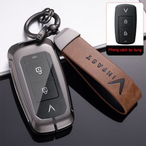 Ốp khoá Bao chìa khóa Vinfast VF3 xe điện bọc khóa cao cấp bảo vệ chìa khóa