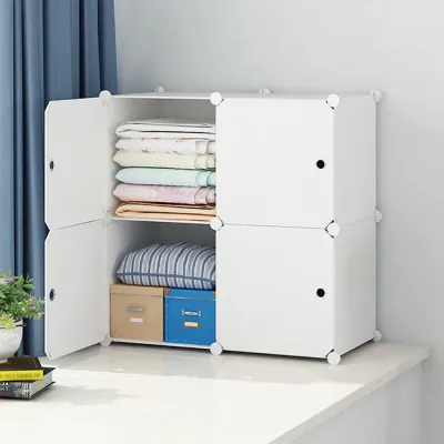 Tủ Nhựa Lắp Ghép 4 NGĂN Sâu 37 CM - Tủ Quần Áo Nhựa Cao Cấp Dùng Đựng Đồ Giày Dép Túi Xách Đa Năng Tiện Lợi