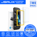 JSAUX 2-Pack Steam Deck Screen Protector, Ultra HD Glass Protector 9H Hardness Easy to Install with Guiding Frame Scratch Resistant Tempered Glass for Steam Deck, Come with Toolkits. 