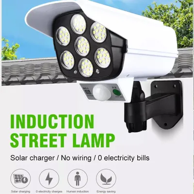 Đèn Năng Lượng Mặt Trời Giả Camera Chống Trộm Đèn Led Sân Vườn Vinsun Solar Light Đèn Cảm Biến Chuyển Động
