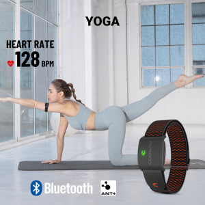 COOSPO HW9 Armband Heart Rate Monitor With HR Zones/Calories HRM Sensor For Fitness Cycling BLE5.0 ANT+ For Peloton For Wahoo