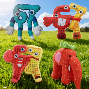 NEW Steal A Brainrot Esok Sekolah Plush Sammy Jandel Strawberry Elephant Plushie No. 67 Stuffed Doll Toy Fans Christmas Gift