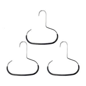 Pack of 3 Metal Hat Rack for Closet Space Saving Storage Solution Baseball Caps Scarf Towel Ties Organizers Holder