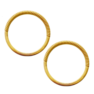 2pcs nhựa simulated mây tay cầm tròn thay thế túi xách PURSE Accesory cho crafting và dệt những người đam mê