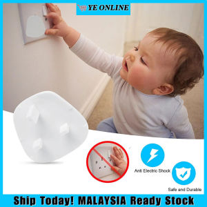 3 Pin Socket Safety Cover Electrical Shock Proof Protectors Secure Plug Protectors Sturdy Baby Safety Socket Cover