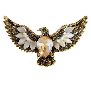 Eagle Radiance Brooch / Bros Burung Rajawali Premium / Fashion Brooch / Bross Rajawali Diamond Painting