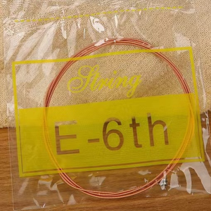 Guitar Strings Folk Guitar String Replacement Guitar Accessories E-1st B-2nd G-3rd D-4th A-5th E-6th