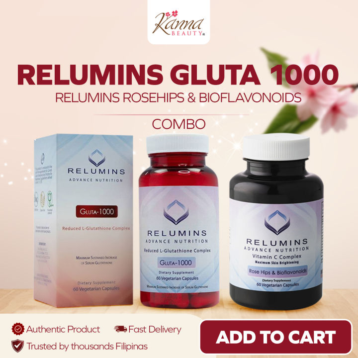 relumins glutathione 1000 review philippines Gluta - Reduced L-Glutathione Complex and Relumins Vitamin C - MAX Skin Whitening Complex (60 capsules each) | Whitening | | Vitamin C Taste:Pfirsich No Soy SS-PP-332 peptide for sale