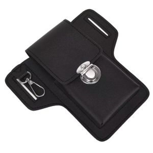 FS BAG #307กระเป๋าเข็มขัดหนังเกาหลี mobie Phone waist BAG Packs Men Wallet POUCH BAG