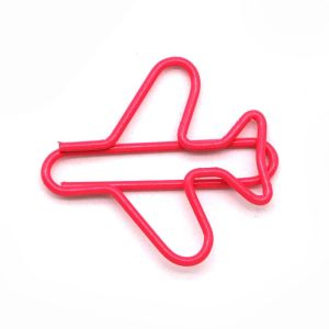 FOUNDTWO 10pcs Ghi nhớ kim loại Kẹp Giấy máy bay Kẹp Đánh dấu sách chỉ mục Kẹp Giấy kim loại Kẹp hồ sơ Hình máy bay Kẹp đánh dấu sách sáng tạo Văn phòng