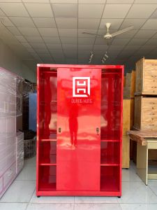 TỦ SẮT QUẦN ÁO 2 CÁNH LÙA SƠN TĨNH ĐIỆN CAO CẤP – BỀN ĐẸP TIỆN LỢI