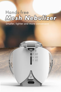 Portable Mini Handheld nebulizer Adult children Health Care autoclean kid inhaler nultrasonic home nebulizador