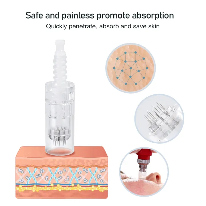 10/50/100%20Pcs%20TattooNeedles%20Cartridges%20Replacement%20for%20Dr%20Pen%20Ultima%20M5/M7/N2/E30%20MicroNeedle%20Skin%20Microneedle%20Derma%20Roller%20NeedleHeas%20-%20Image%205