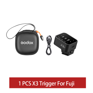 Godox X3 TTL HSS 2.4G Wireless X3-F Flash Trigger OLED Touch Screen Transmitter Quick Charge for Fuji Camera