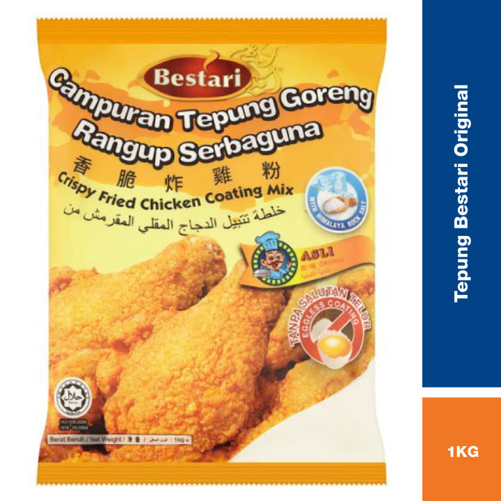 BESTARI FRIED CHICKEN COATING MIX / TEPUNG BESTARI SERBAGUNA 1KG ...