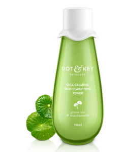 Dot & Key Cica Calming Skin Clarifying Toner with Green Tea & Niacinamide | Toner for Acne Prone Skin | Niacinamide Toner For Acne Oily & Sensitive Skin | Fades Acne Scars & Dark Spots | 150ml