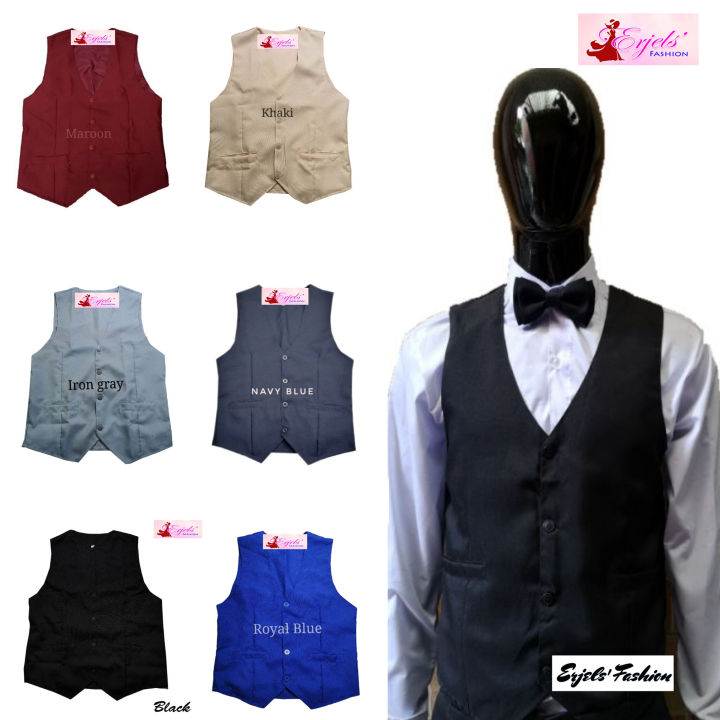 Vest for Men Slim Fit Sizes SXXL Lazada PH