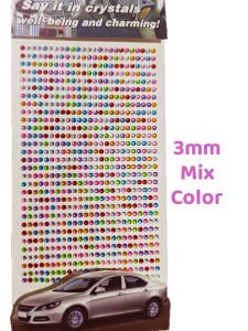 (SG Stock) Self-adhesive Rhinestones Gem Stickers Jewel crystal sparkling gems with sticky backing