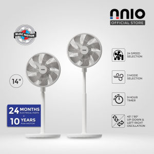 NNIO 14" BLDC Stand Fan with Remote - N1400DCSFR