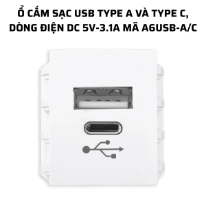 (MPE) Ổ cắm sạc USB Cổng HDMI Seri A60
