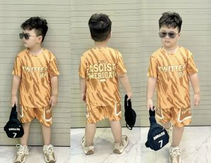11-42kg bộ TAY NGẮN BÉ TRAI  thun LẠNH 3d HIP HOP  mềm mịn mát mịn bền đẹp 200