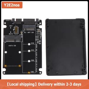 【Local shipping】 NGFF To SATA 3 HDD Enclosure MSATA SSD Adapter M.2 SATA Protocol Adapter Board