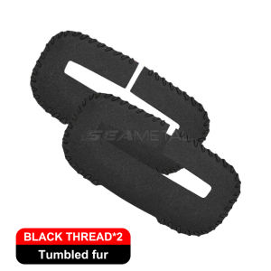 SEAMETAL Car Seat Belt Buckle Cover Universal Suede Safety Belt Clip Buckle Protector Anti Scratch Car Interior Accessories