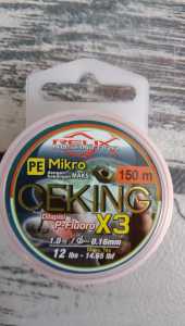 Micro PE Tali pancing Senar Pancing Micro PE CEKING HS x3 by Relix Nusantara Warna Orange