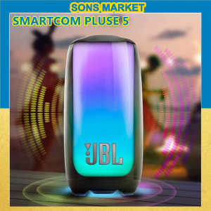 SPEAKER BLUETOOTH PORTABLE SMARTCOM PLUSE 5 SUPER BASS LAMPU RGB