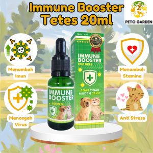 Holycatlabs Immune Booster Tetes 20 ML | Vit Imun Kucing Anjing Menjaga Stamina
