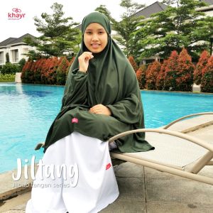 Hijab Jilbab Tangan Jumbo by Khayr Moswear - Super Hemat